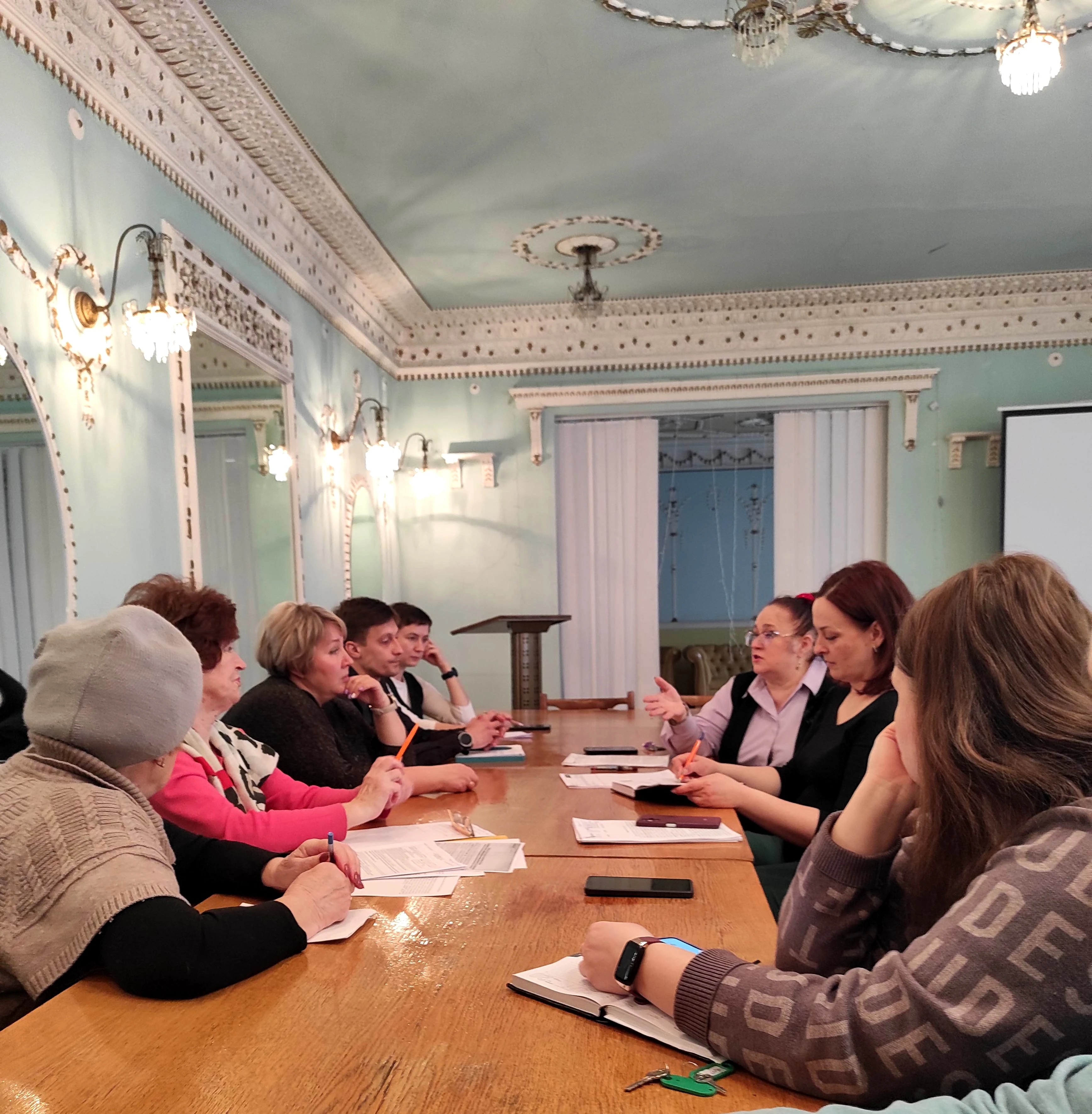 Участники встречи